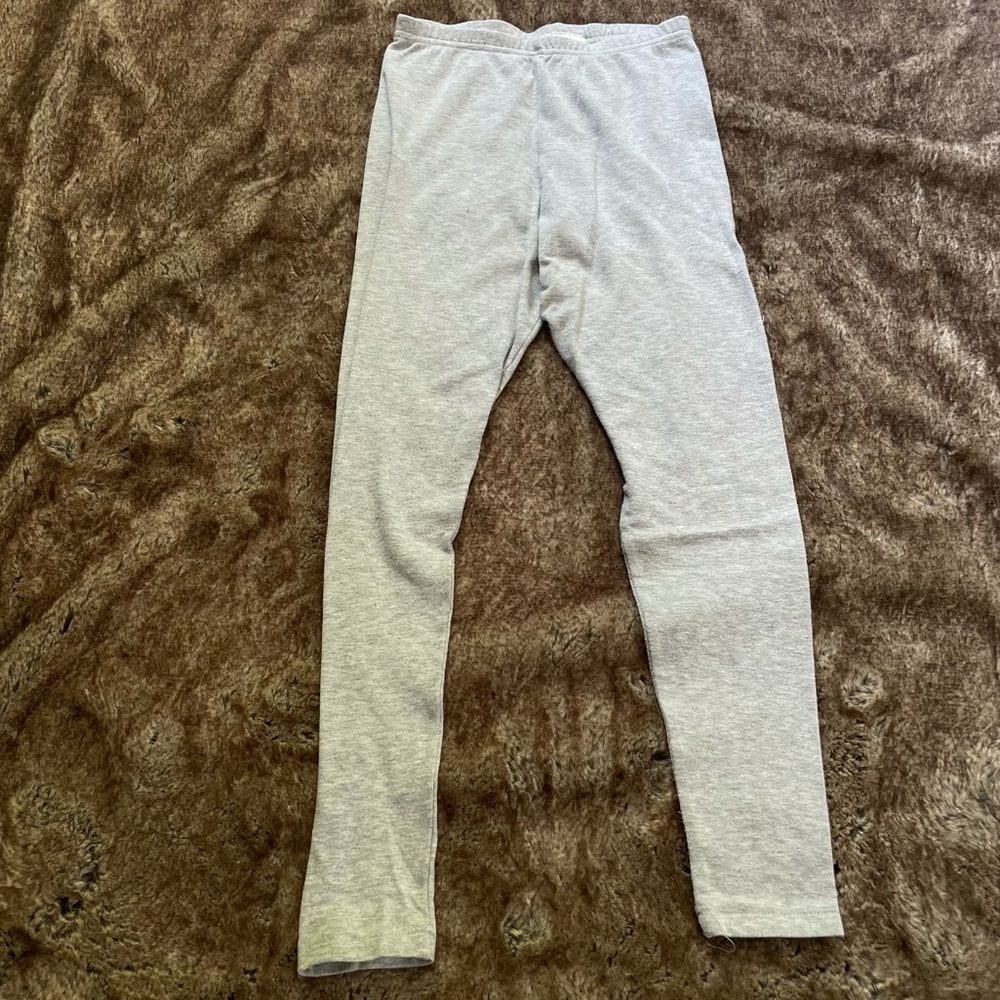 Vintage Gray Cotton Leggings